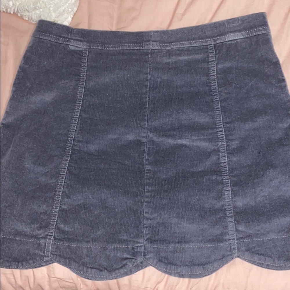 Corduroy skirt